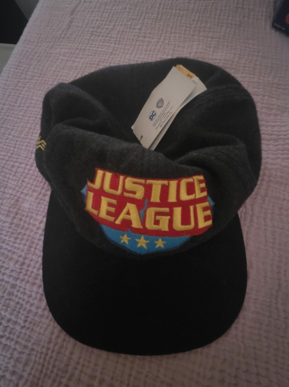 DC Justice League Hat with Embroidered Logo